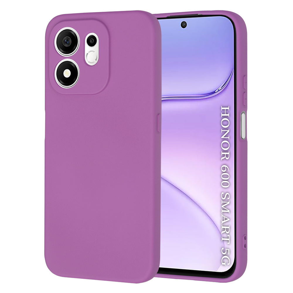 Puzdro pre Honor 600 Smart, Techsuit, SoftFlex, Fialové