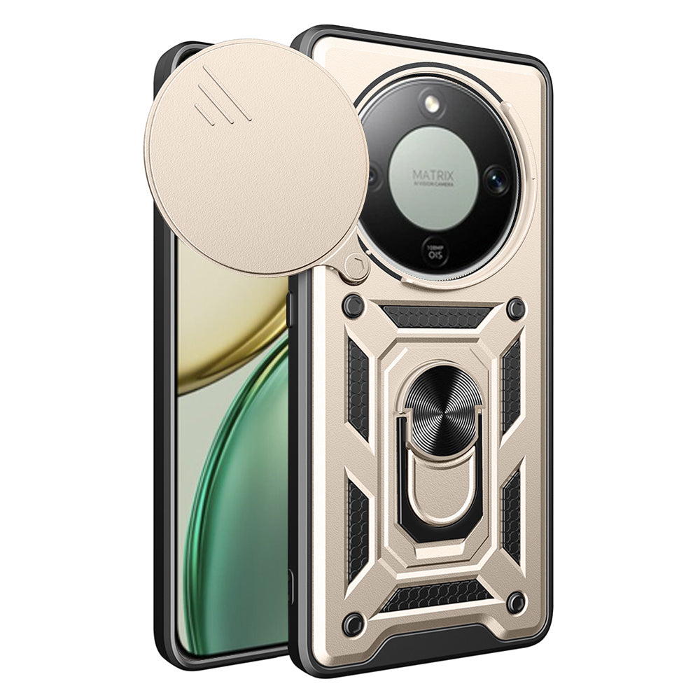 Puzdro pre Honor Magic8 Lite, Techsuit, CamShield, Zlaté