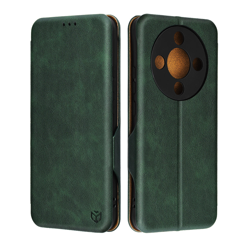 Puzdro pre Honor Magic8 Lite, Techsuit, Safe Wallet Plus, Zelená