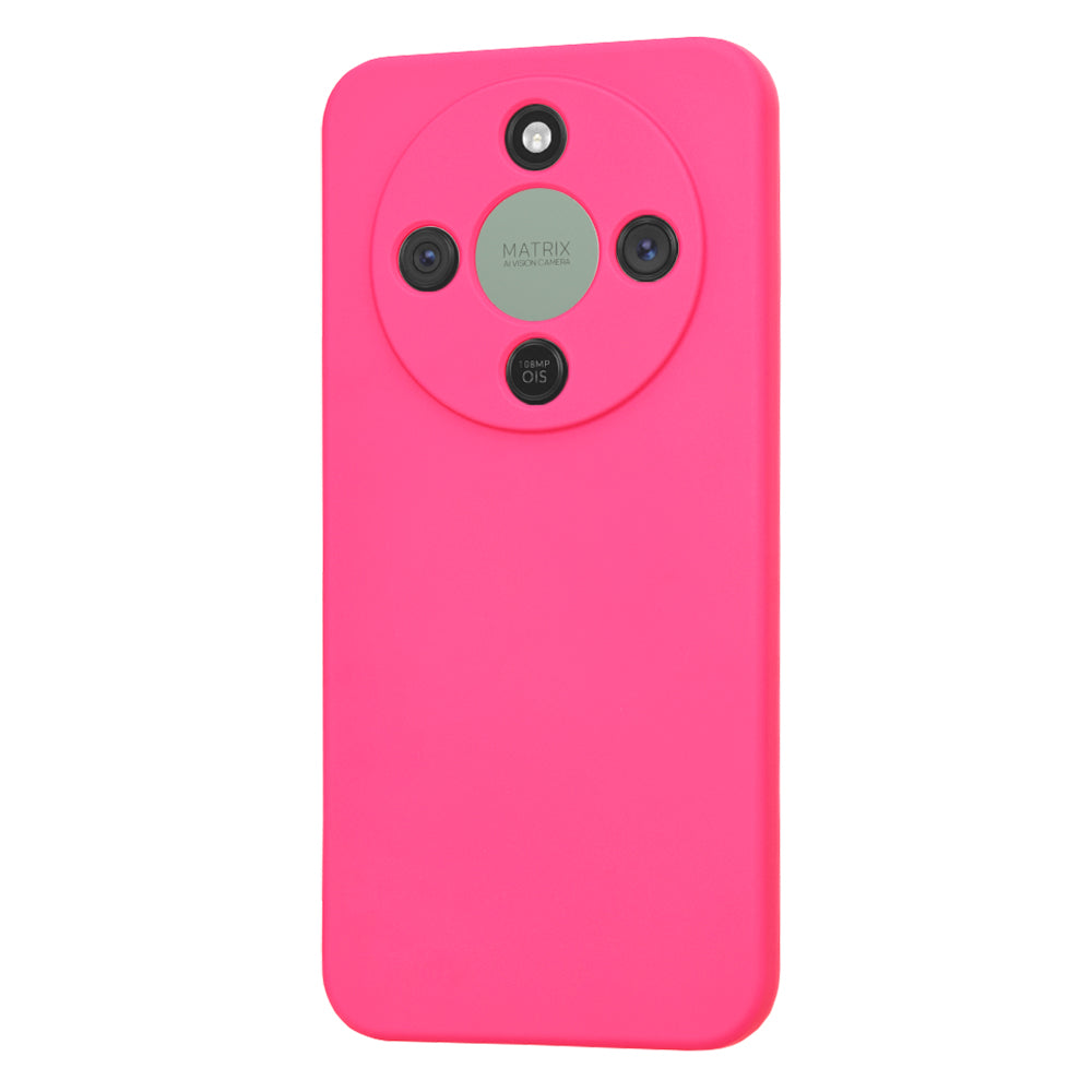 Case for Honor Magic8 Lite, Techsuit, SoftFlex, Dark Pink