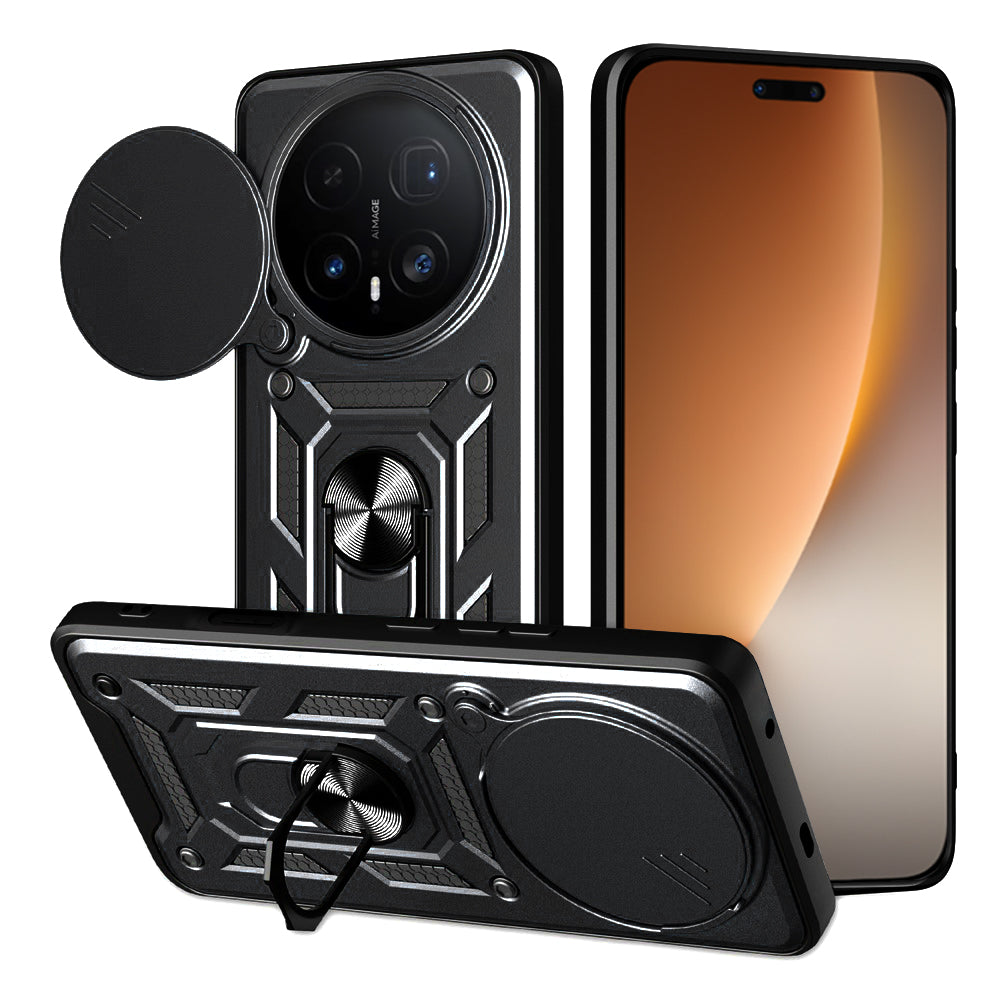 Puzdro pre Honor Magic8 Pro, Techsuit, CamShield, Čierne