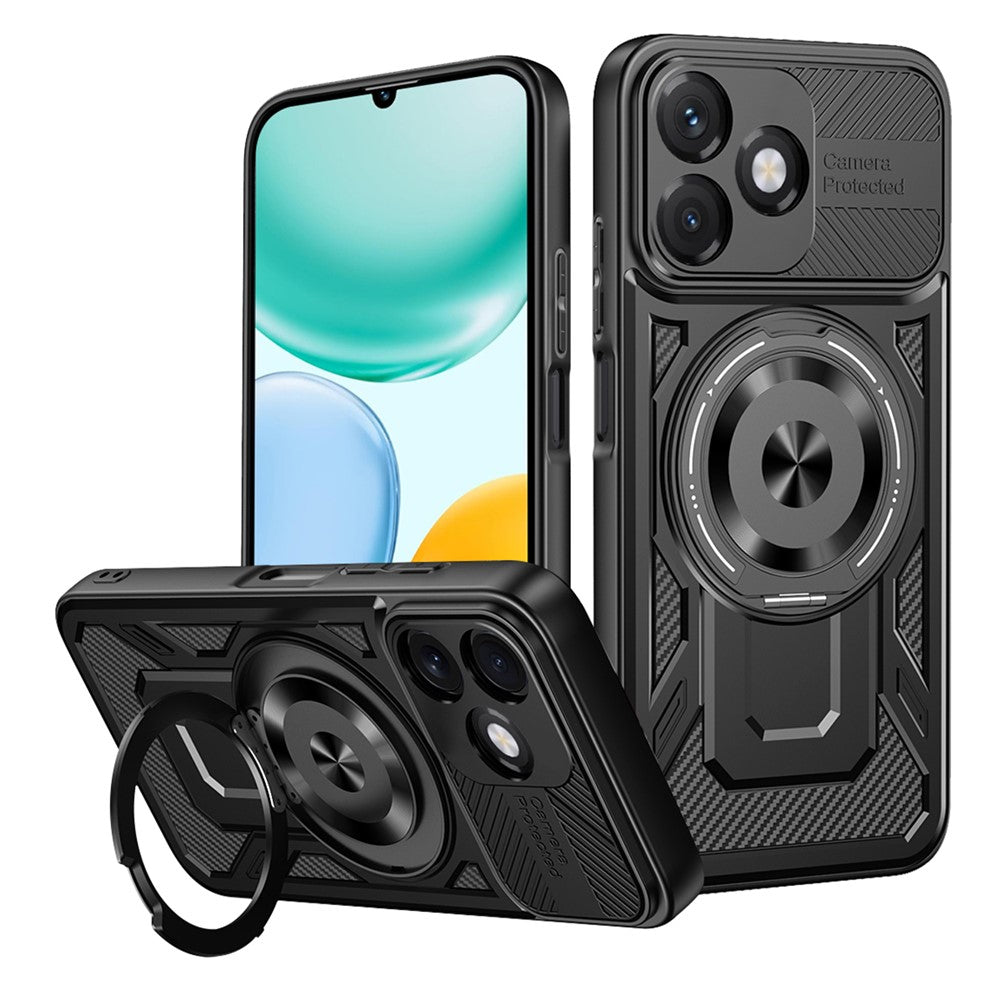 Puzdro pre Honor X5c Plus, Techsuit, RuggedCam, Čierne