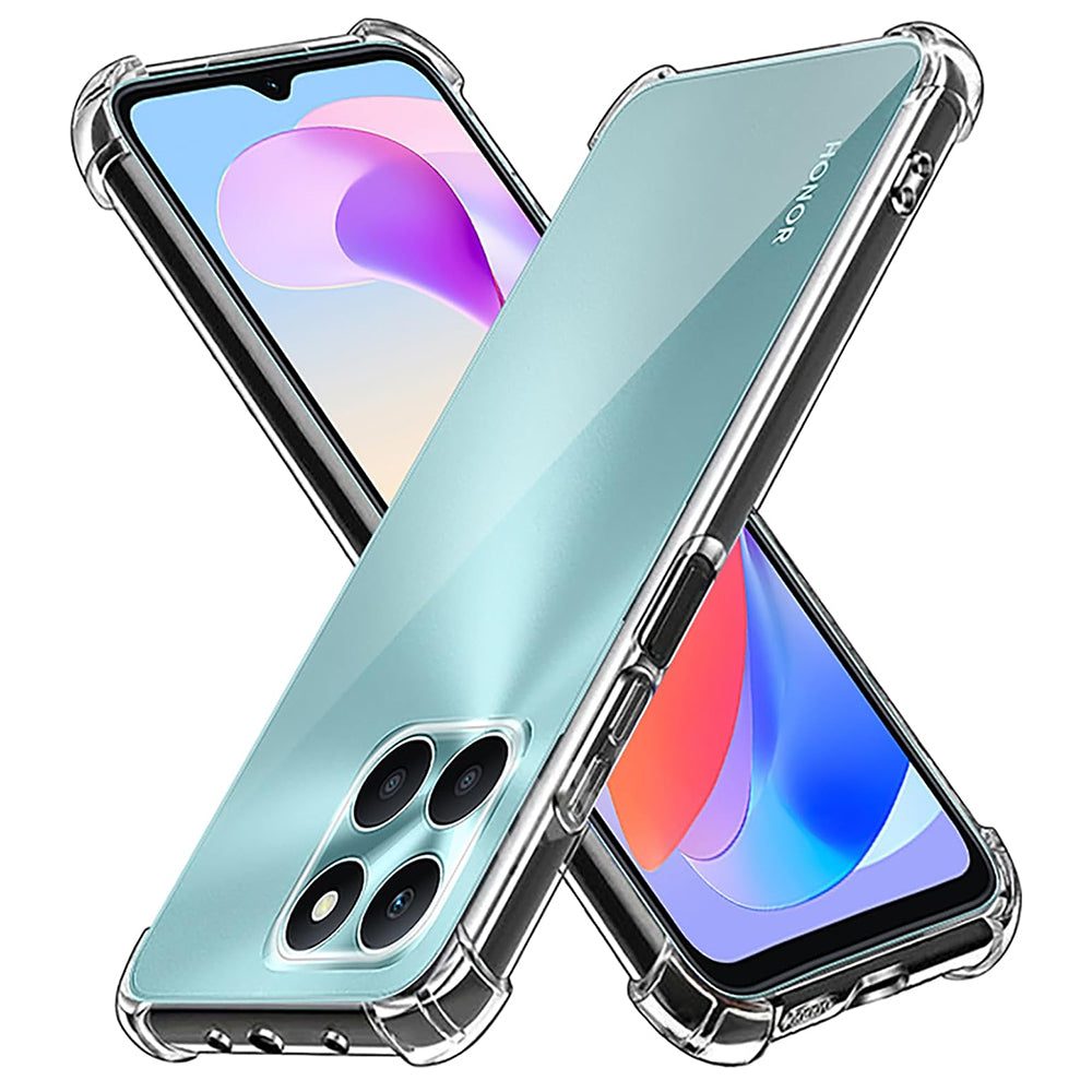 Puzdro pre Honor X6a, Techsuit, Shockproof Clear, Transparent