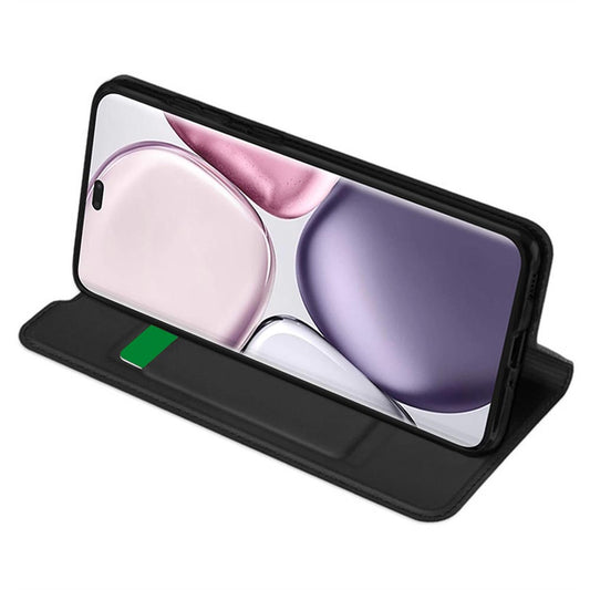 Puzdro pre Honor X9c / Magic7 Lite, Techsuit, Magskin Book, čierne