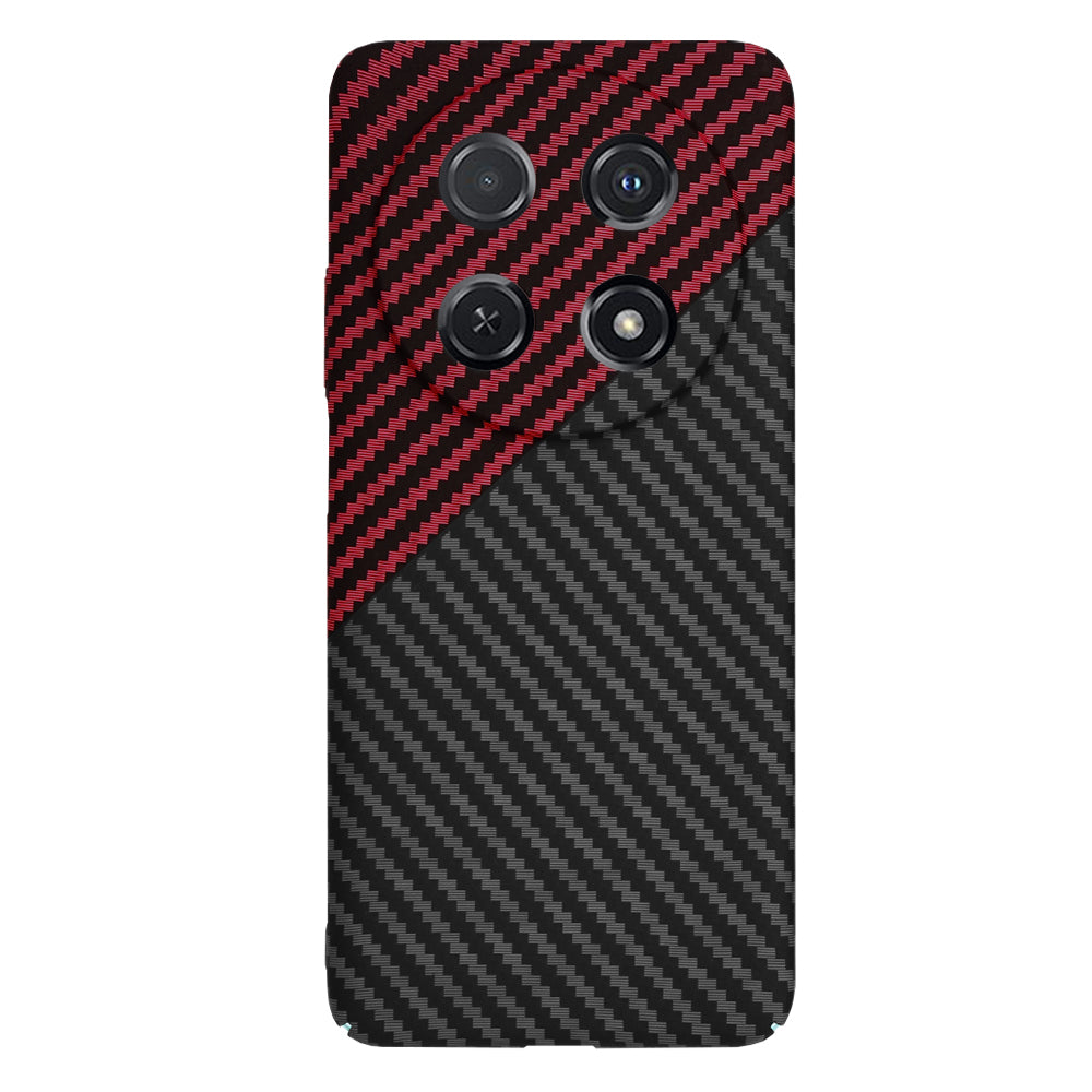Puzdro pre Huawei nova 13i / nova 12i, Techsuit, Carbonite FiberShell, Čierno-červené