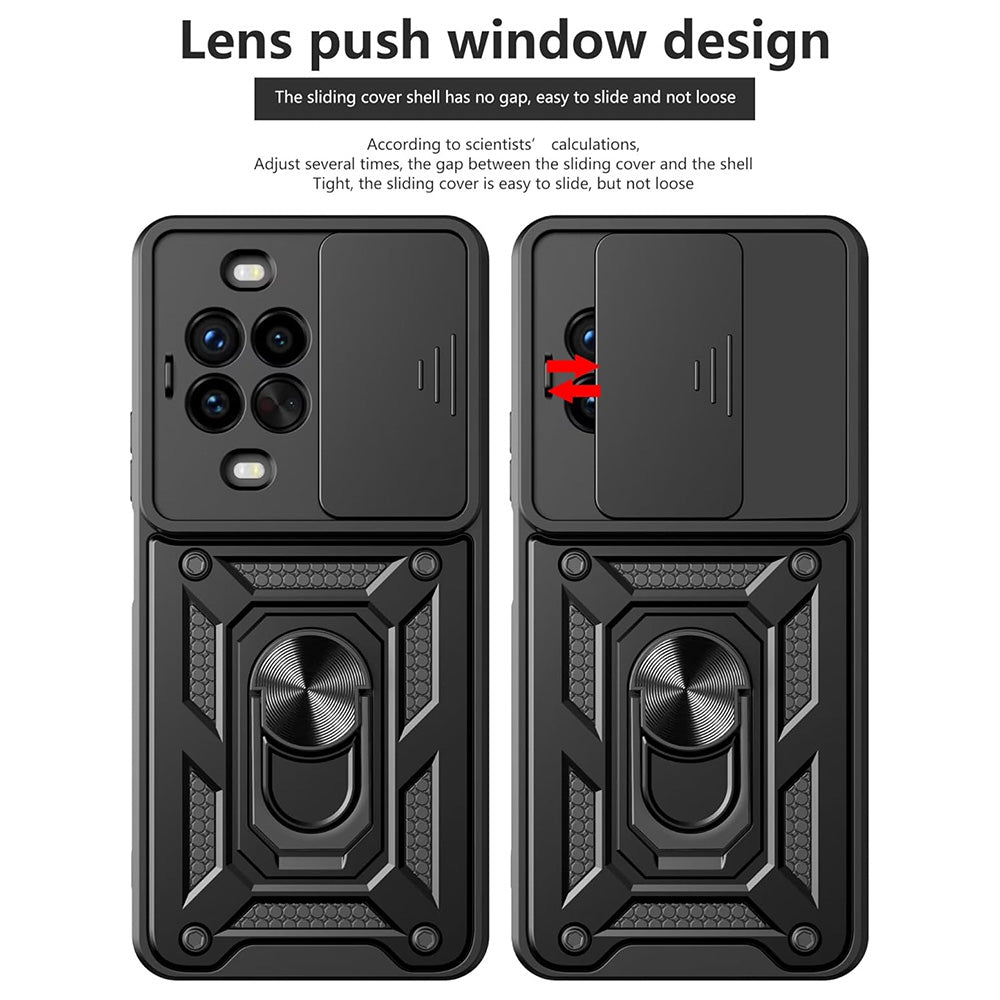 Puzdro pre Huawei nova 14 Pro, Techsuit, CamShield, Modrá