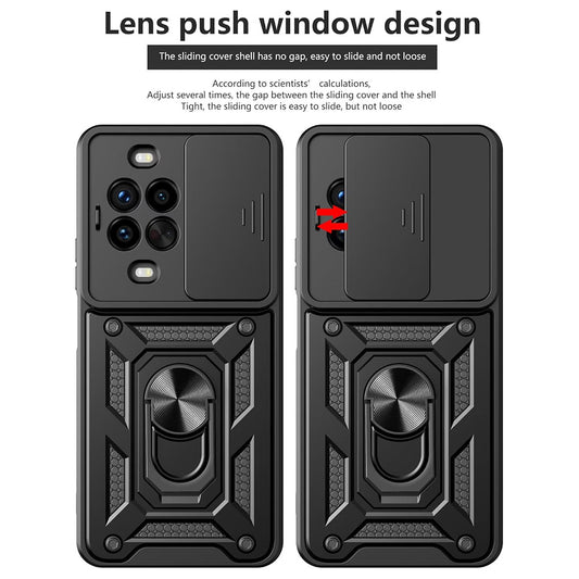 Puzdro pre Huawei nova 14 Pro, Techsuit, CamShield, Modrá