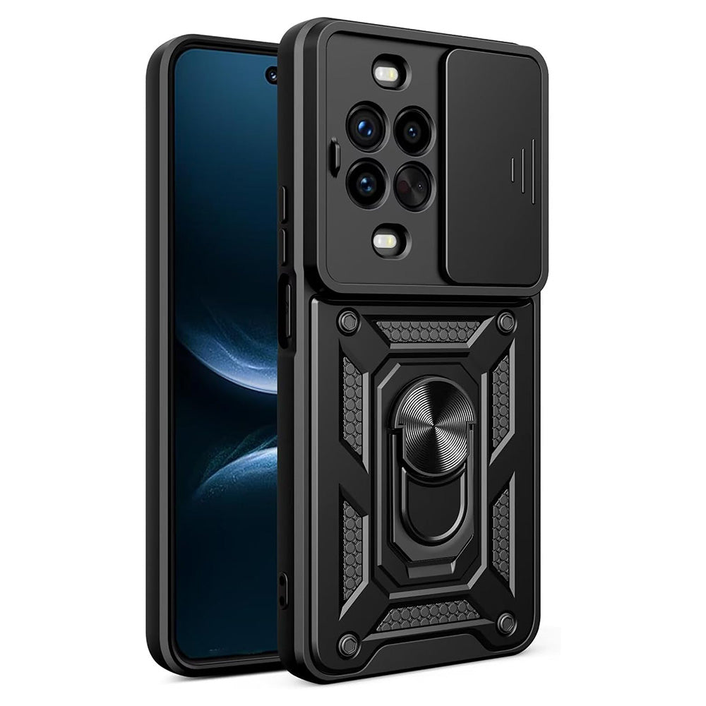 Puzdro pre Huawei nova 14 Pro, Techsuit, CamShield, Čierne