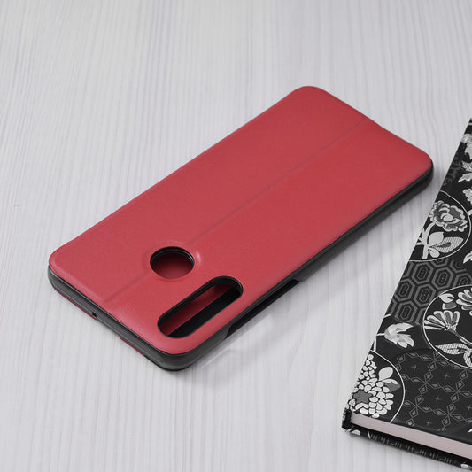 Puzdro pre Huawei P30 lite New Edition / P30 lite, Techsuit, eFold, Červené