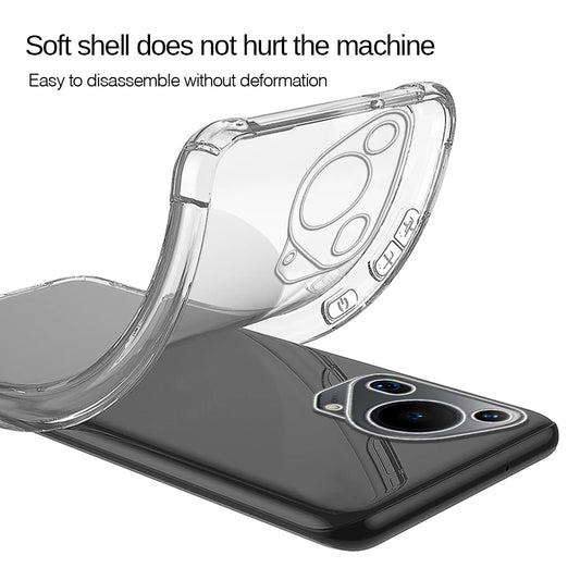 Puzdro pre Huawei Pura 70 Ultra, Techsuit, Odolné proti nárazom, Priehľadné