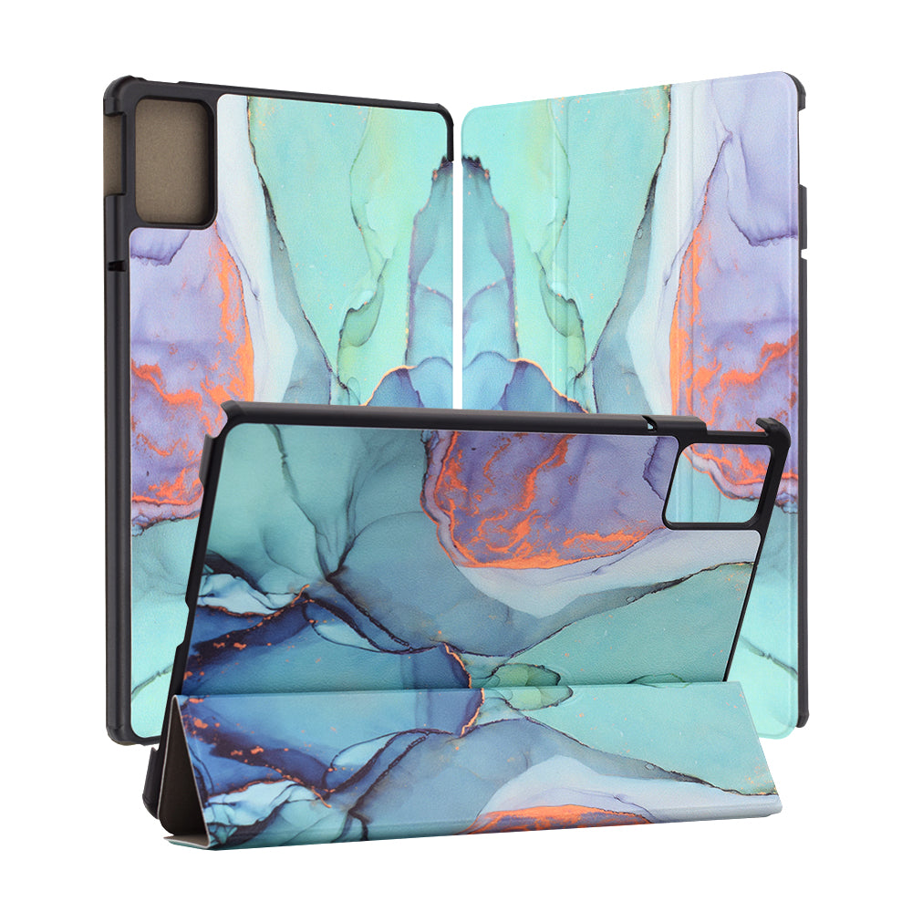 Puzdro pre Lenovo Idea Tab 11, Techsuit, FoldPro Green Time, viacfarebné