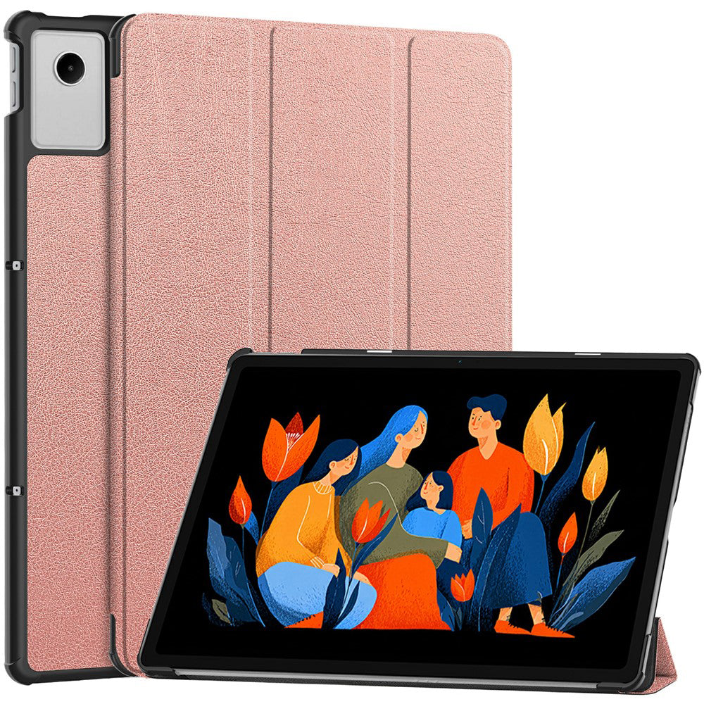 Puzdro pre Lenovo Idea Tab Plus, Techsuit, FoldPro, Ružovo Zlaté