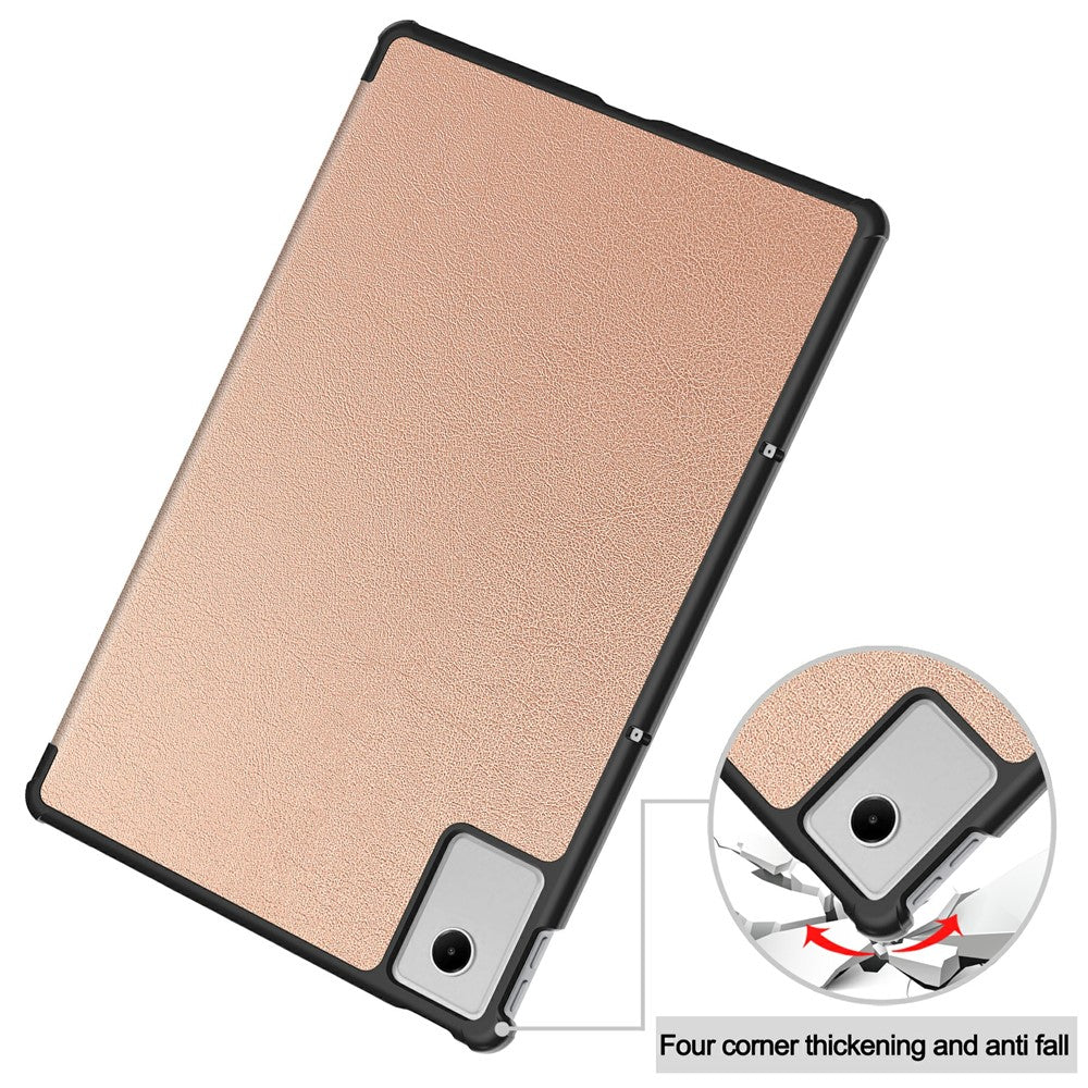 Puzdro pre Lenovo Idea Tab Plus, Techsuit, FoldPro, Ružovo Zlaté