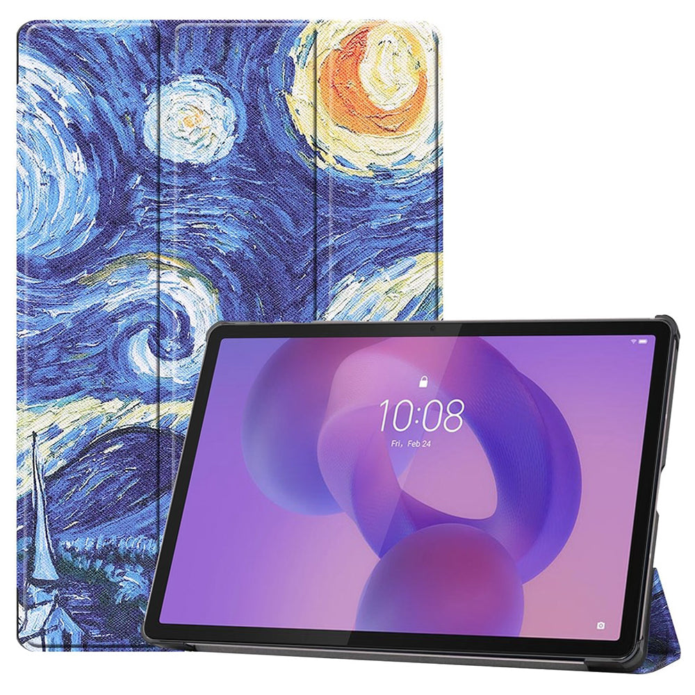 Puzdro pre Lenovo Idea Tab Pro, Techsuit, FoldPro Starry Night, Multicolor