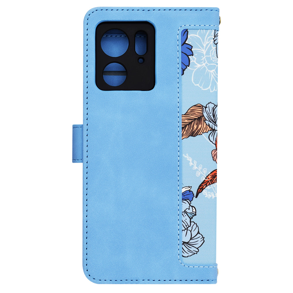 Puzdro pre Motorola Edge (2023) / Edge 40, Techsuit, FlipCraft, Modrá