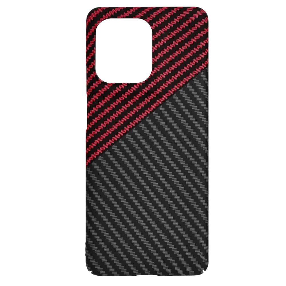 Puzdro pre Motorola Edge 50 Pro, Techsuit, Carbonite FiberShell, Čierno-červené
