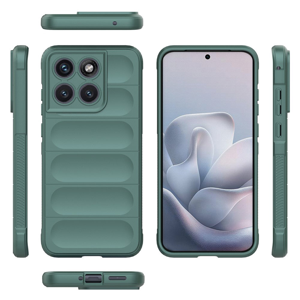 Puzdro pre Motorola Edge 70 Fusion, Techsuit, Magic Shield, Zelené