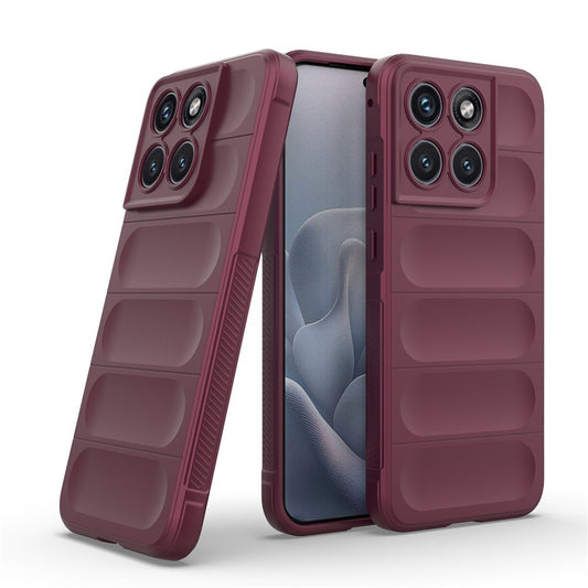 Puzdro na Motorola Edge 70 Fusion, Techsuit, Magic Shield, vínové