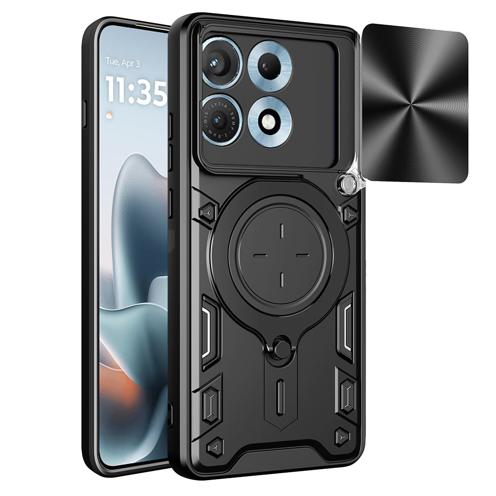 Puzdro pre Motorola Edge 70 Max, Techsuit, CamGuard Pro, Čierne