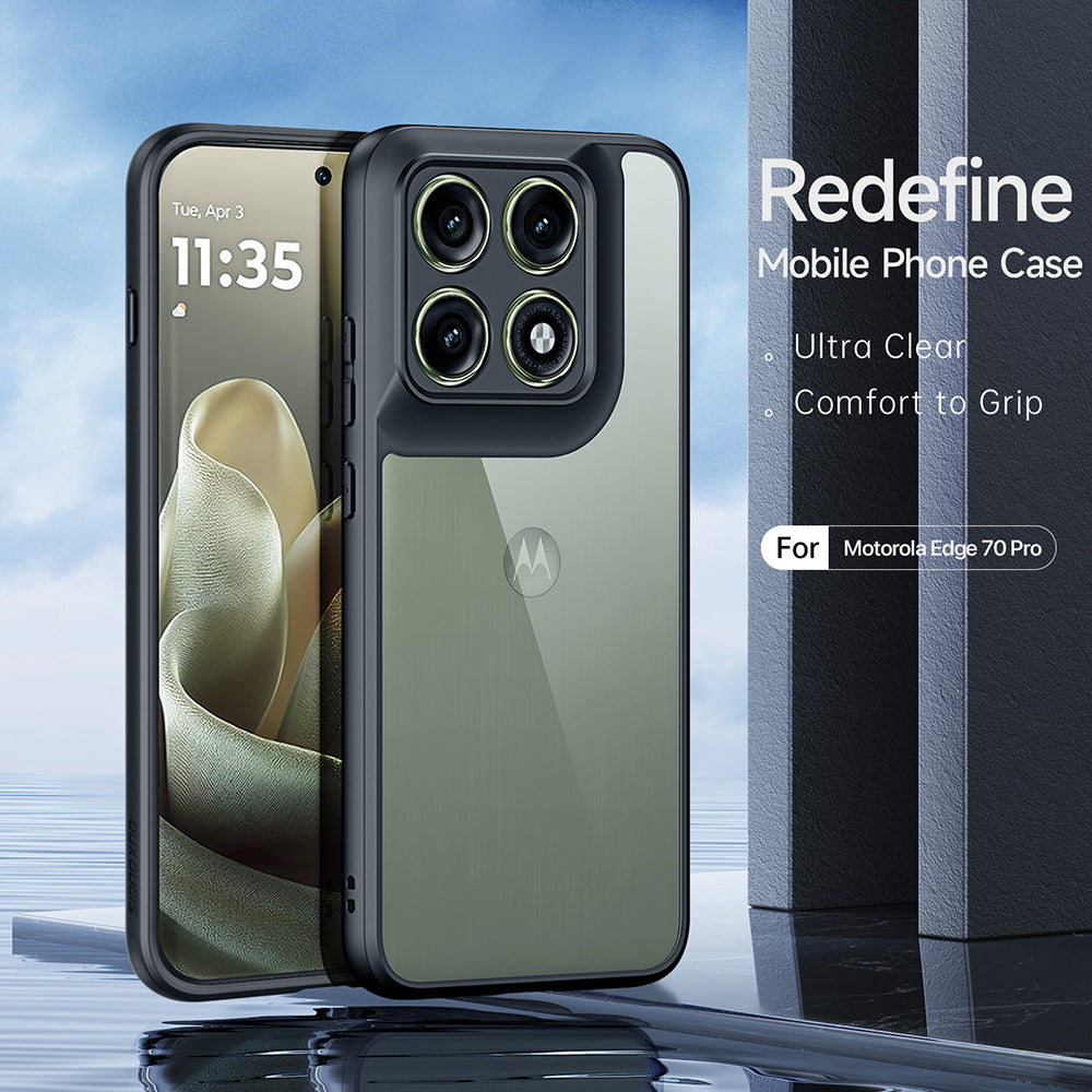 Puzdro pre Motorola Edge 70 Pro, DUX DUCIS, Aimo, čierne