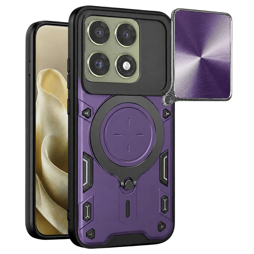 Puzdro pre Motorola Edge 70 Pro, Techsuit, CamGuard Pro, fialové