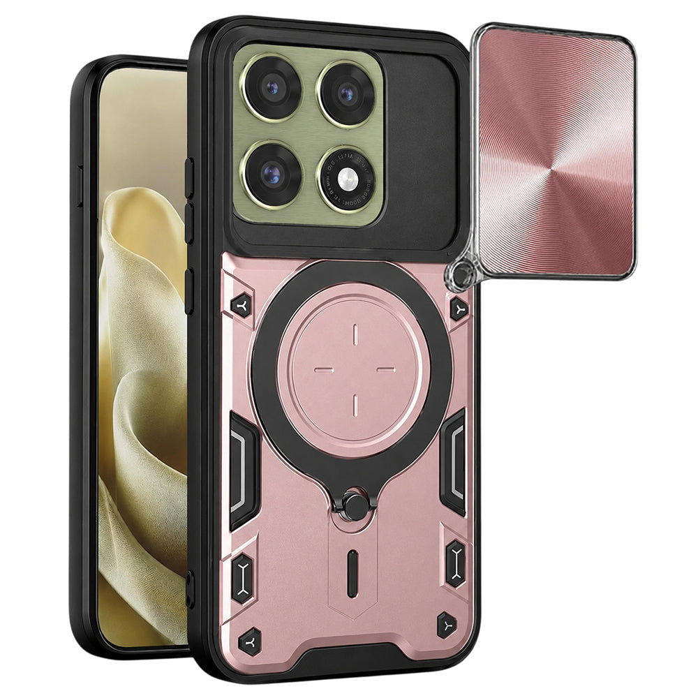 Puzdro pre Motorola Edge 70 Pro, Techsuit, CamGuard Pro, Ružovo zlaté