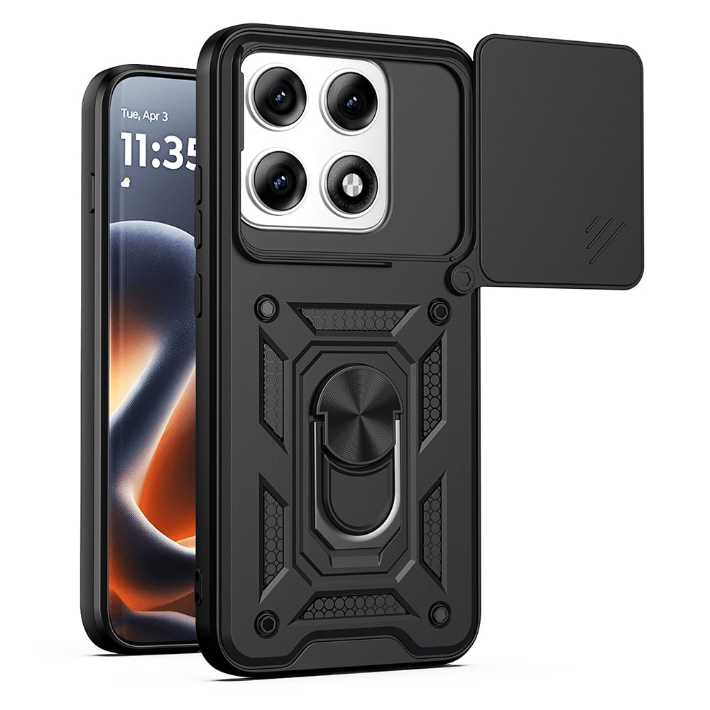 Puzdro pre Motorola Edge 70 Pro, Techsuit, CamShield, Čierne