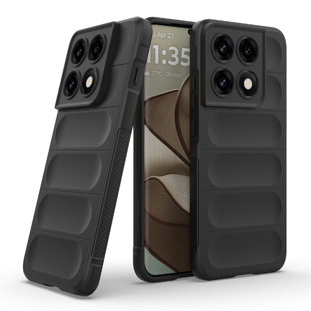 Puzdro pre Motorola Edge 70 Pro, Techsuit, Magic Shield, Čierne