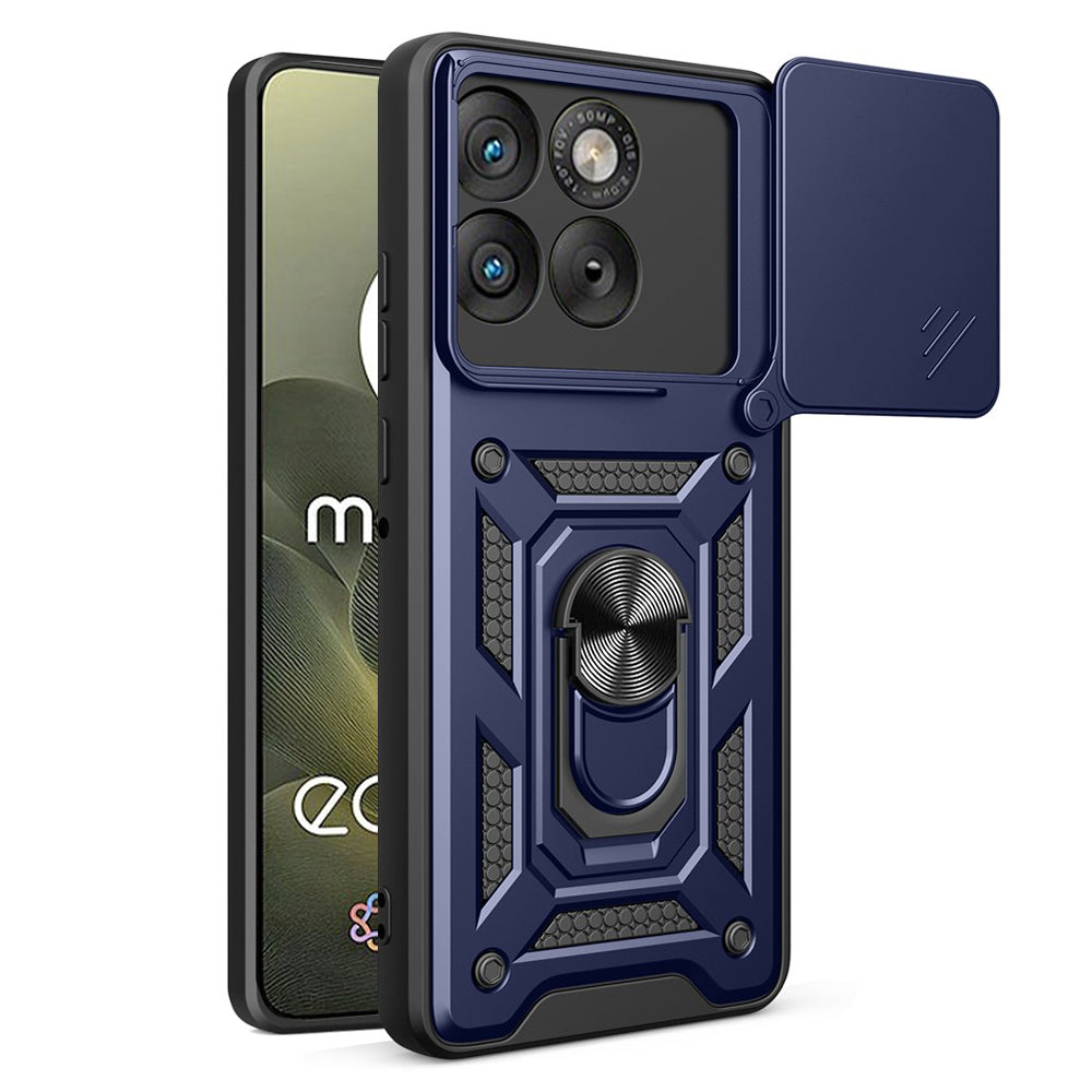 Puzdro pre Motorola Edge 70, Techsuit, CamShield, Modrá