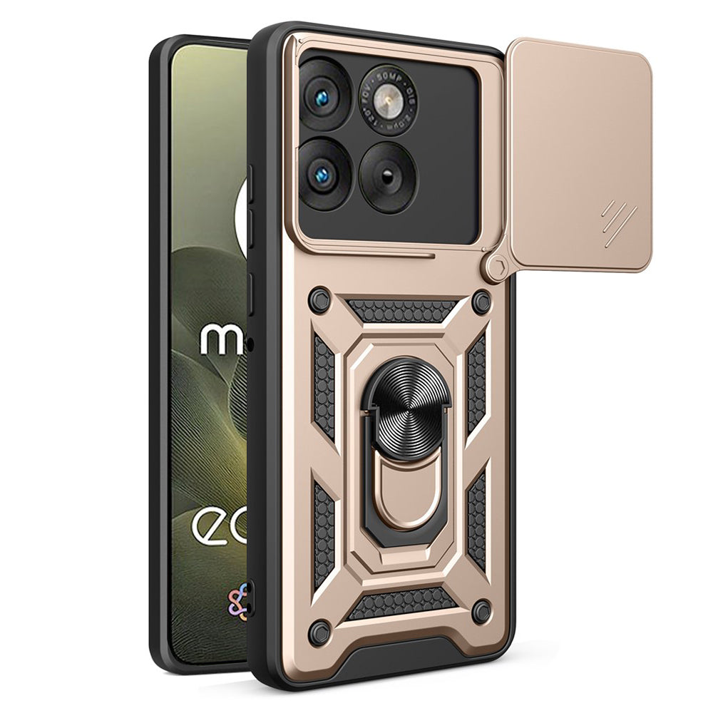 Puzdro pre Motorola Edge 70, Techsuit, CamShield, Zlaté
