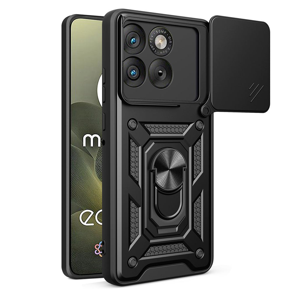 Puzdro pre Motorola Edge 70, Techsuit, CamShield, Čierne