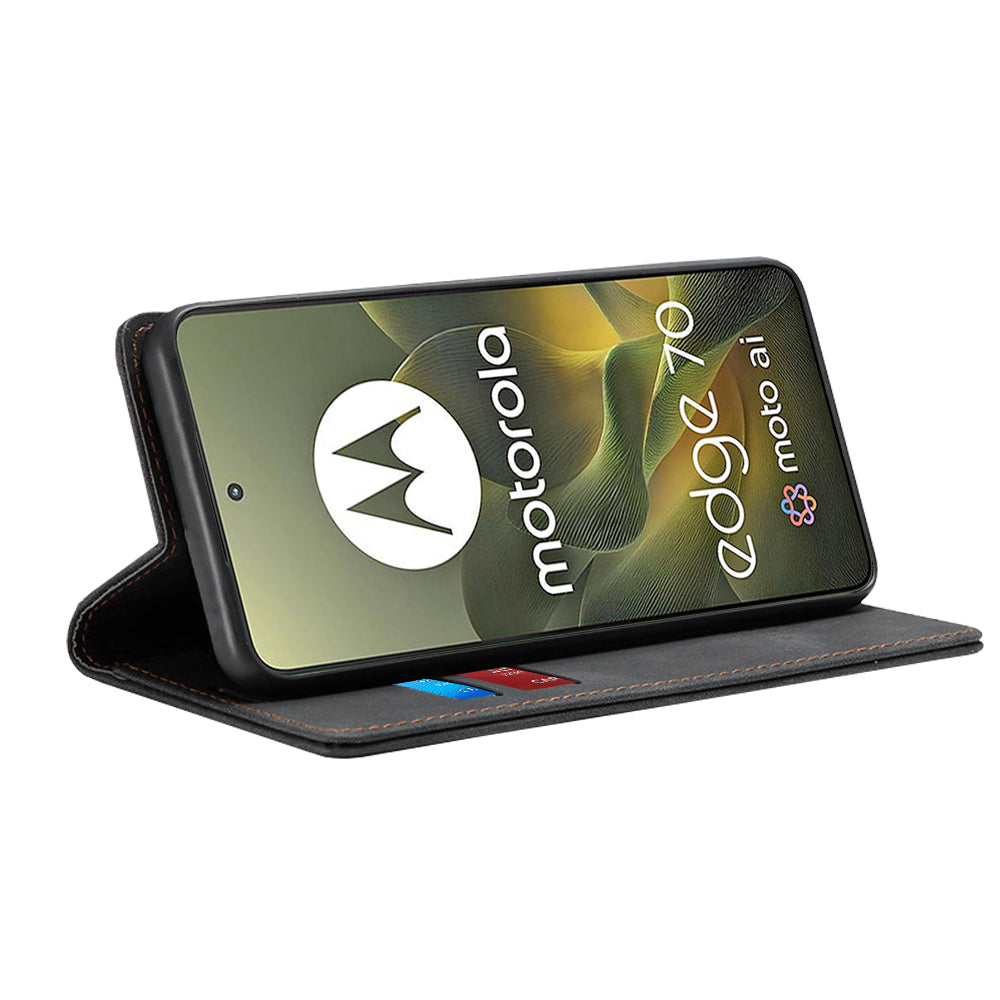Puzdro pre Motorola Edge 70, Techsuit, Confy, Čierne