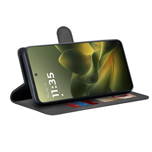 Puzdro pre Motorola Edge 70, Techsuit, Diary Book, Čierne