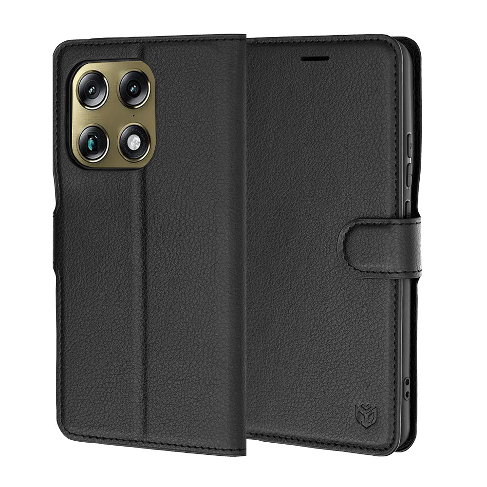 Puzdro pre Motorola Edge 70 Ultra / Signature, Techsuit, kožené folio, čierne
