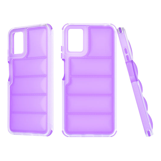 Puzdro pre Motorola Moto E22i / E22, Techsuit, Wave Shield, fialové
