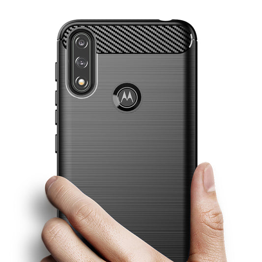 Case for Motorola Moto E7i Power / E7 Power, Techsuit, Carbon, Black