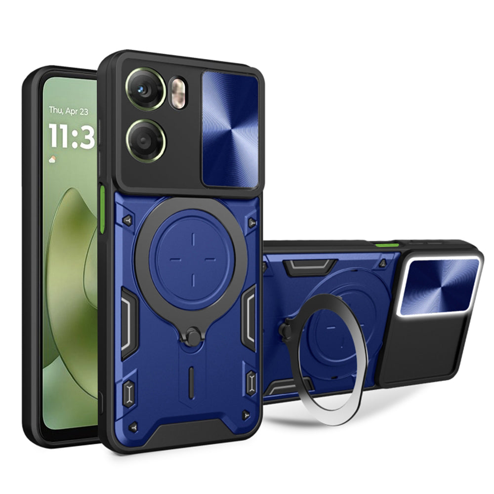 Puzdro pre Motorola Moto G06, Techsuit, CamGuard Pro, Modrá