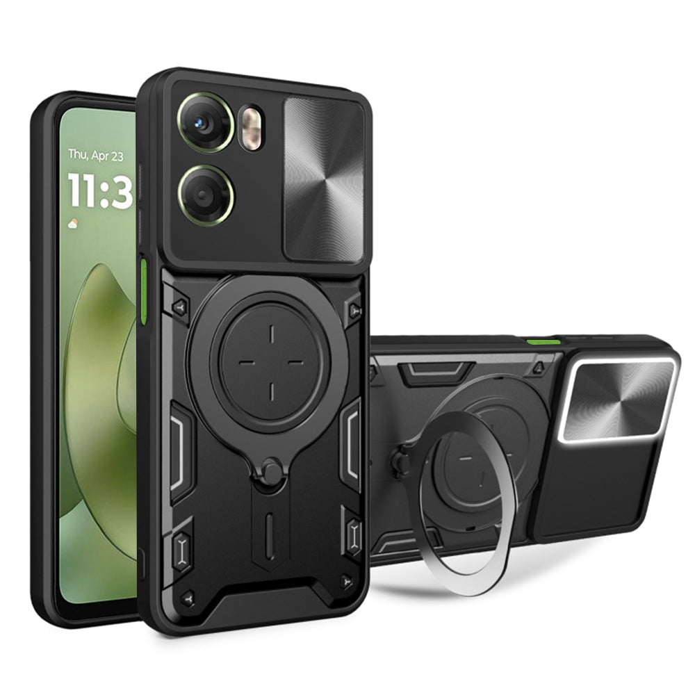 Puzdro pre Motorola Moto G06, Techsuit, CamGuard Pro, Čierne