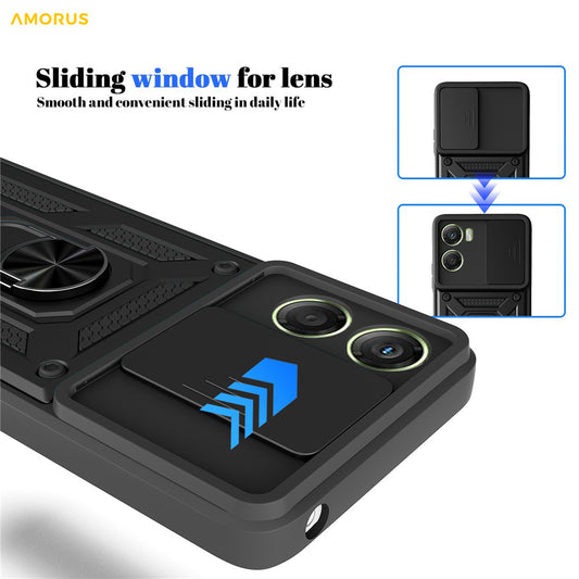 Puzdro pre Motorola Moto G06, Techsuit, CamShield, Zlaté