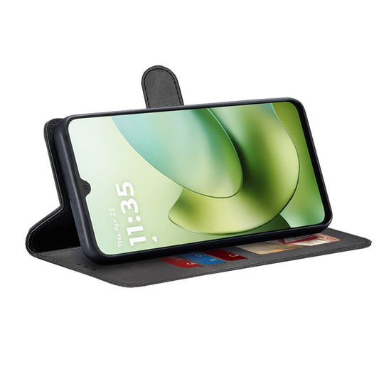 Case for Motorola Moto G06, Techsuit, Diary Book, Black