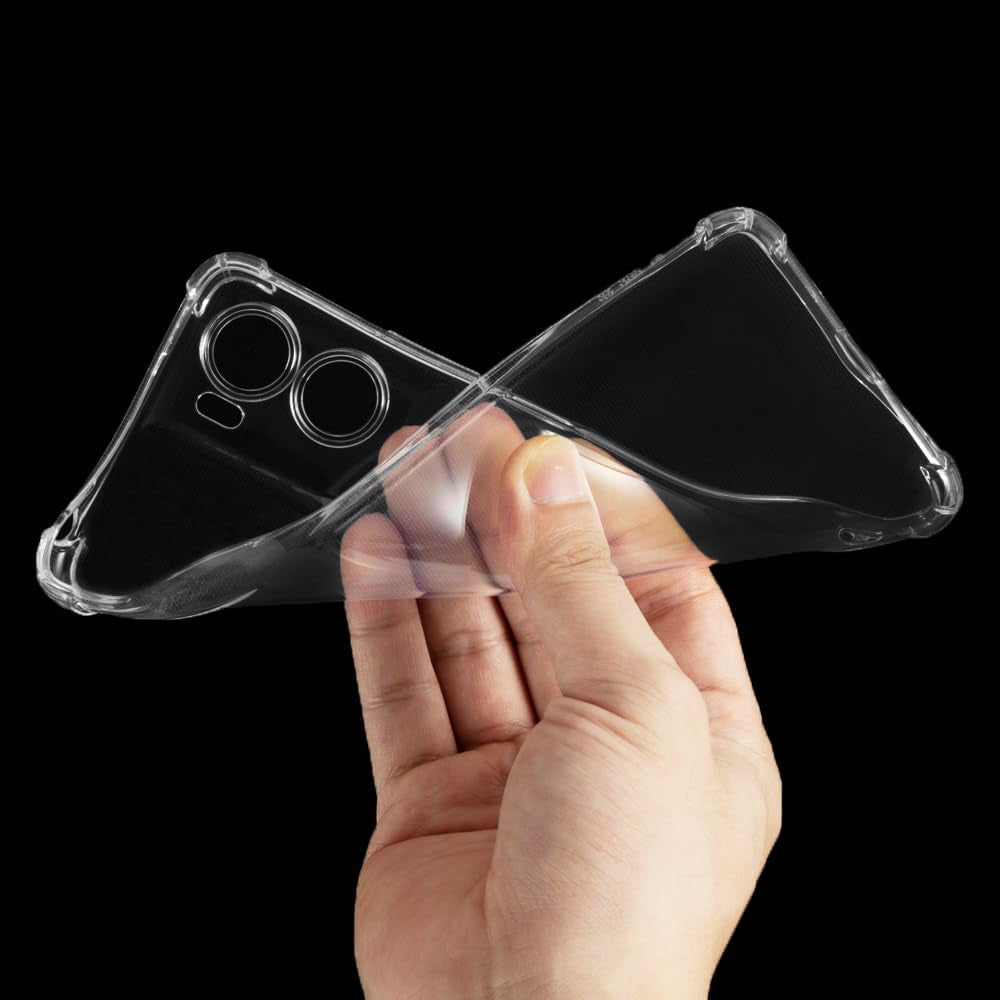 Obal na Motorola Moto G06, Techsuit, nárazuvzdorný priehľadný, transparentný