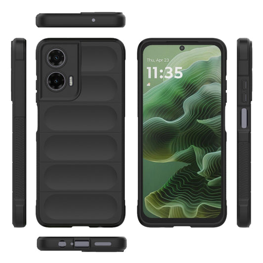 Puzdro pre Motorola Moto G35, Techsuit, Magic Shield, Čierne
