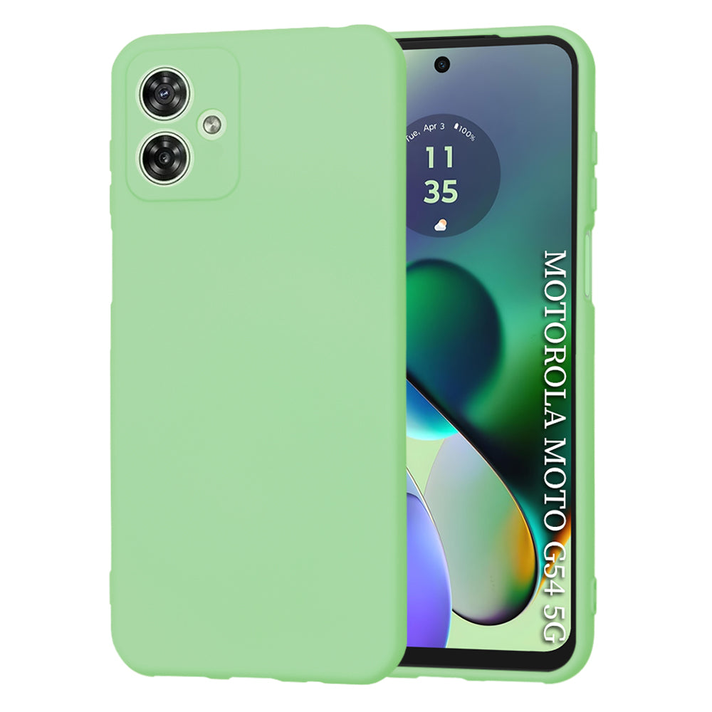 Puzdro pre Motorola Moto G54, Techsuit, SoftFlex, Svetlozelená