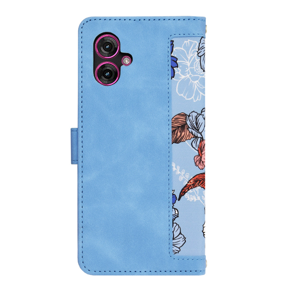 Puzdro pre Motorola Moto G55, Techsuit, FlipCraft, Modrá