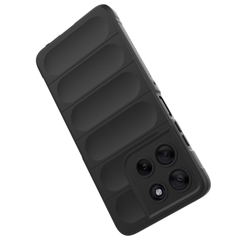 Puzdro pre Motorola Moto G56, Techsuit, Magic Shield, Čierne