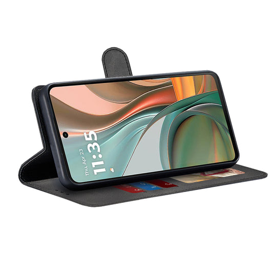 Puzdro pre Motorola Moto G75, Techsuit, Diary Book, čierne