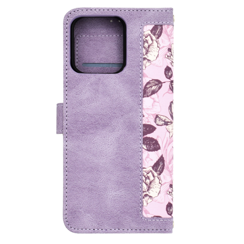 Puzdro pre Motorola Moto G75, Techsuit, FlipCraft, Fialová