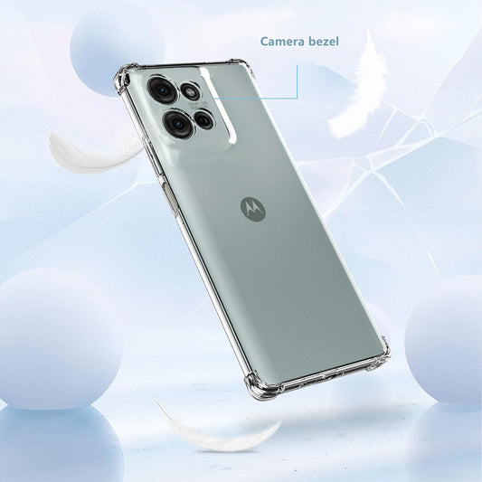 Obal na Motorola Moto G75, Techsuit, nárazuvzdorný priehľadný, transparentný