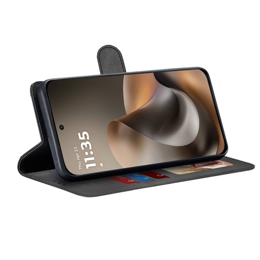 Puzdro pre Motorola Moto G77 / G67, Techsuit, Diary Book, Čierne