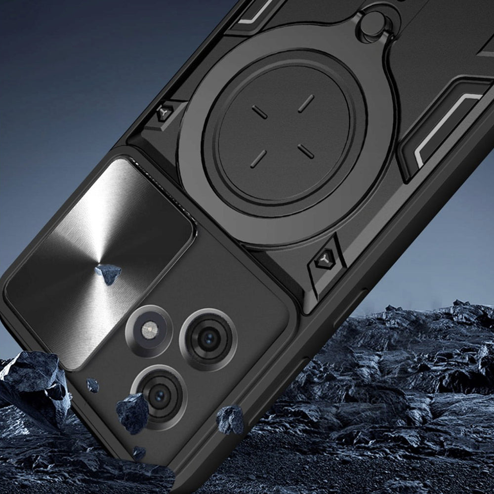 Puzdro pre Motorola Moto G86 Power, Techsuit, CamGuard Pro, Čierne